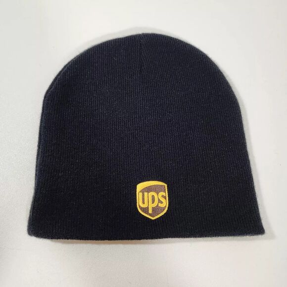 UPS Beanie Hat Stocking Cap Touque Winter Shipping United Parcel Service Work